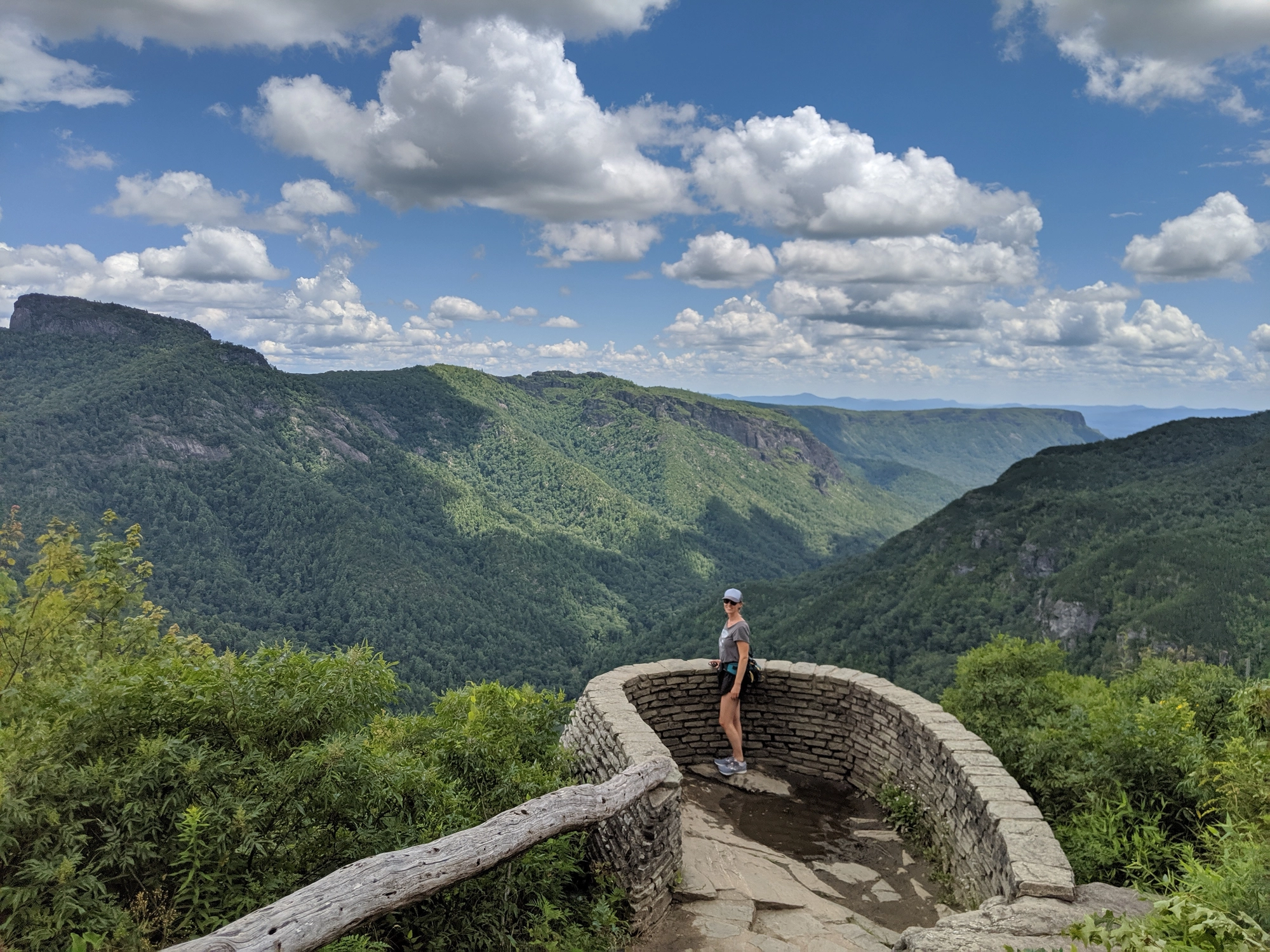 Exploring Wiseman's View: Hiking the Blue Ridge Overlook near Morganton, NC